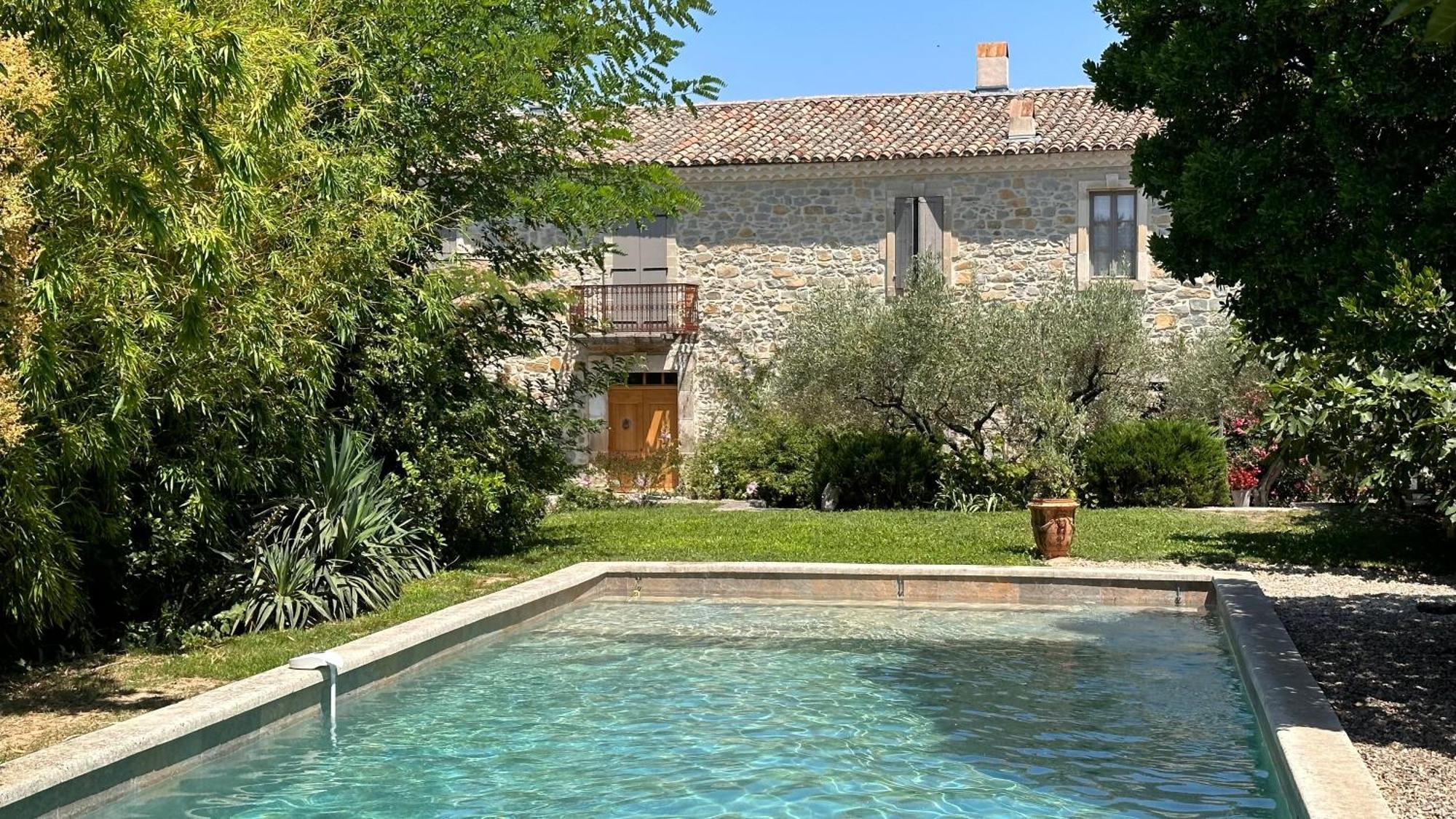 Bed and Breakfast Le Coing Des Vignes Mauressargues Exterior foto
